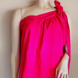 Beautiful Pink Silk Female top
